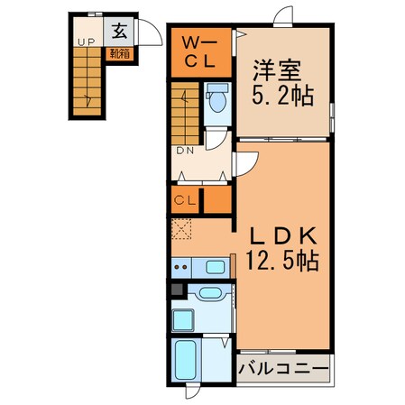 ベレットⅡの物件間取画像